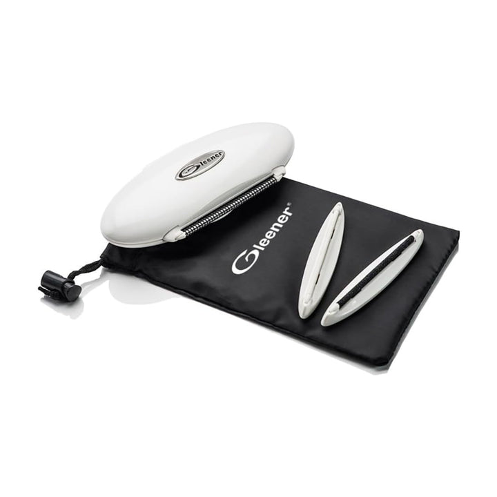 Compact Gleener – travel-sized fabric shaver & lint brush