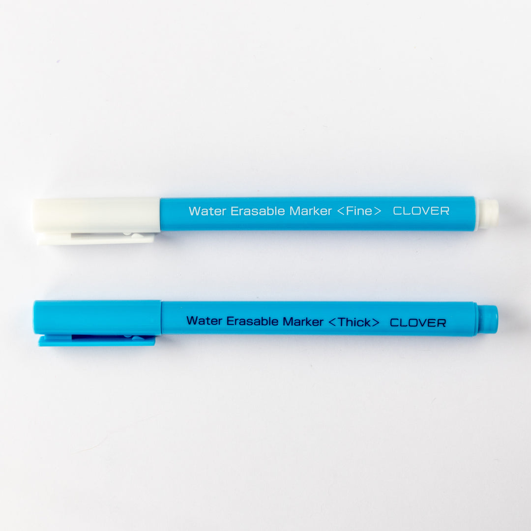 Clover water-erasable marker for fabric