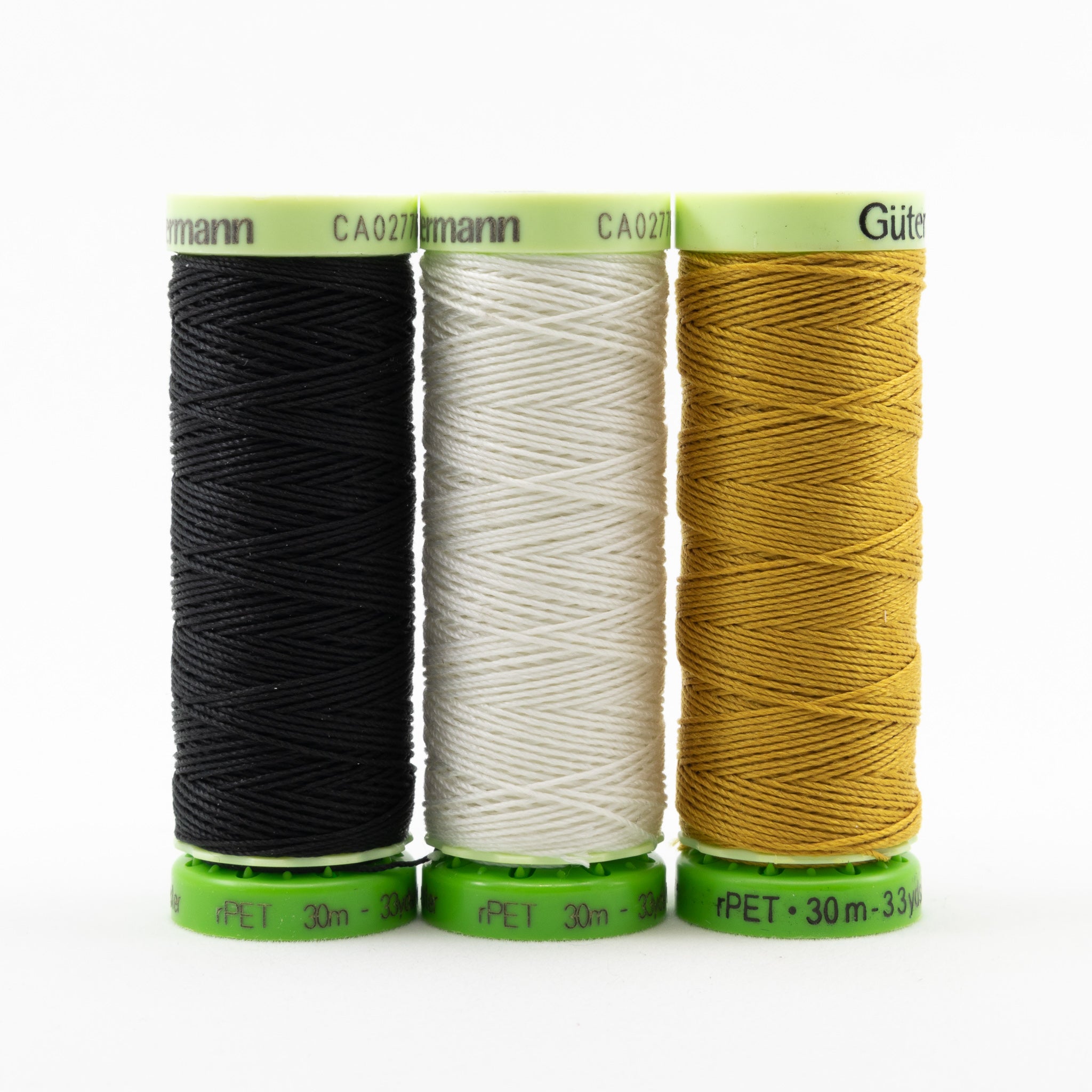 Gutermann Sew-All RPET Polyester Thread Set, 7 Spools Light