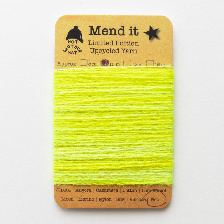Mend it – limited-edition upcycled mending yarn
