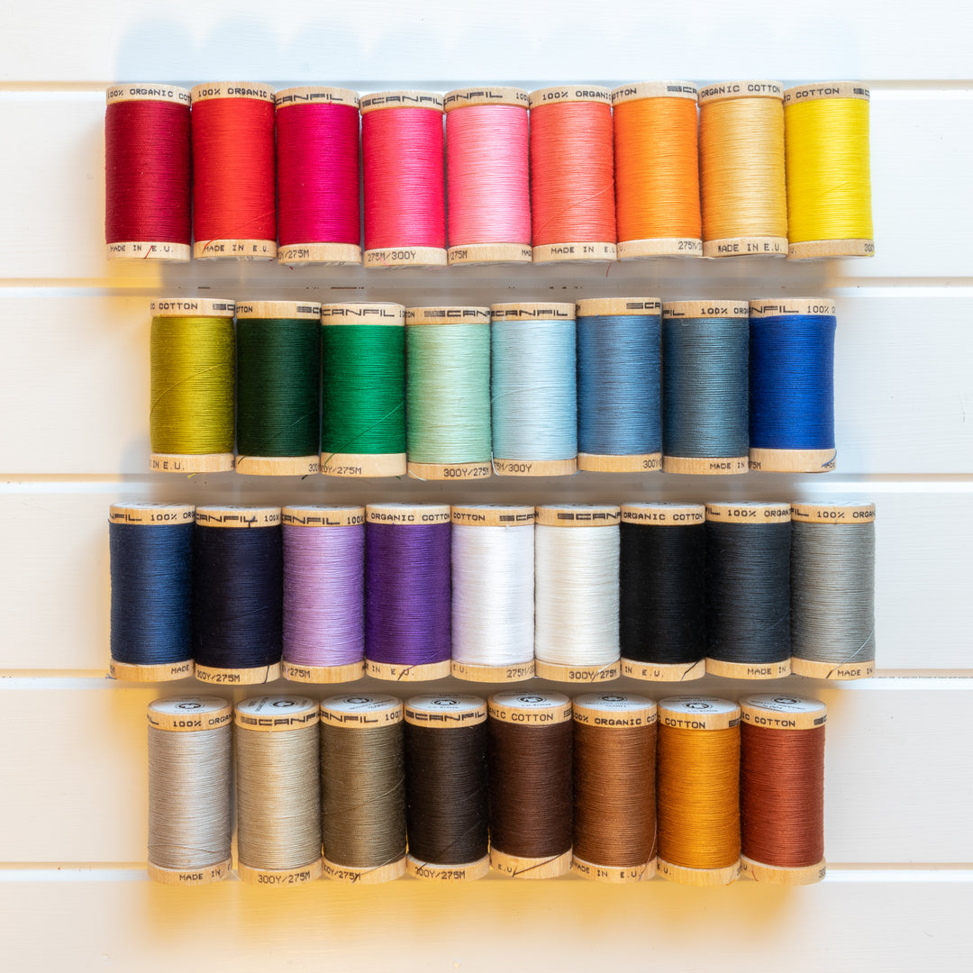 Scanfil organic cotton sewing thread – 30/2 wt, 275m