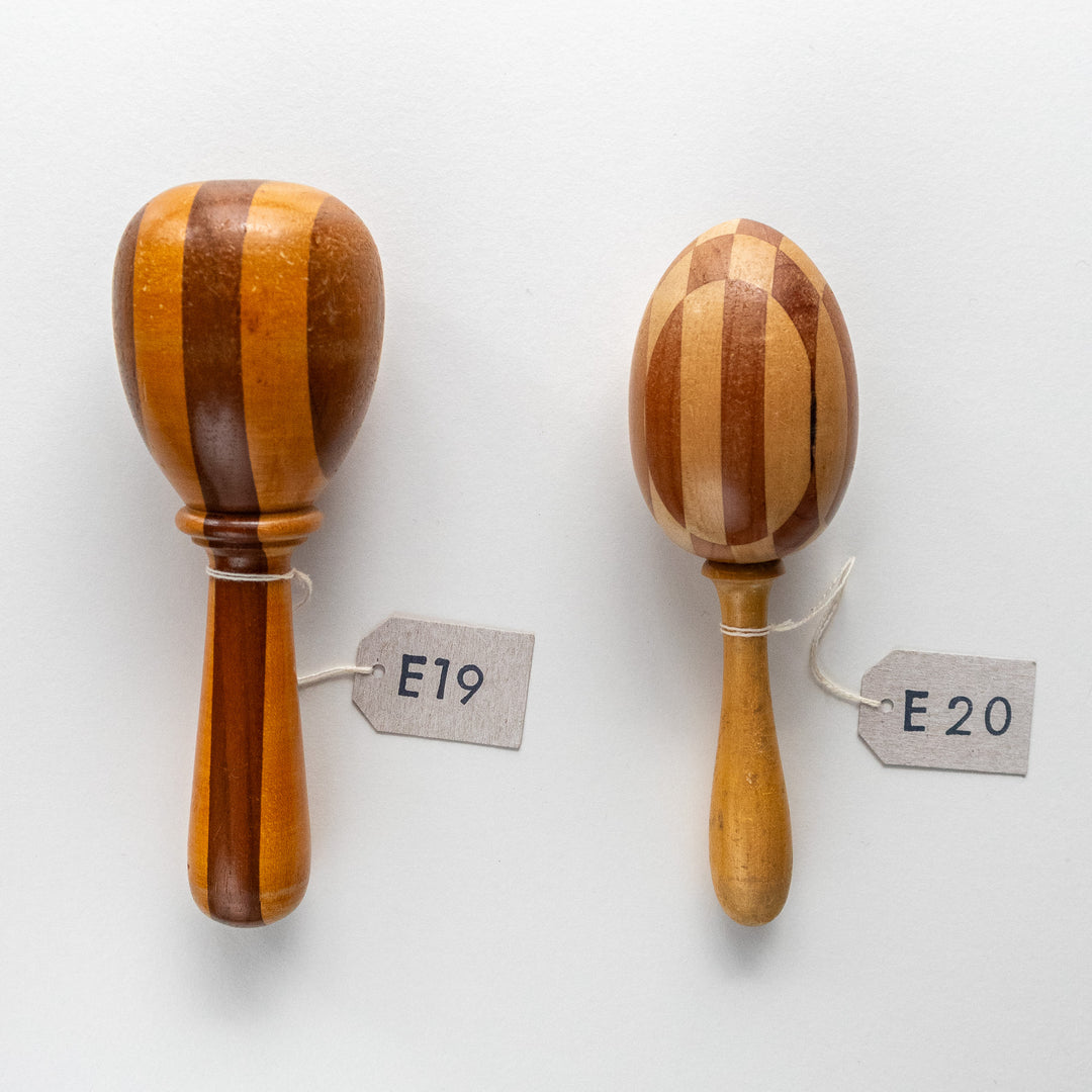 Fancy wooden darning eggs