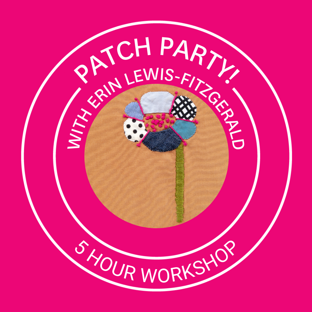 Patch Party: recommended workshop supplies | modernmending.com – Modern ...