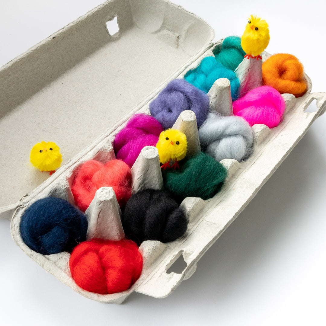 Needle-felting supplies