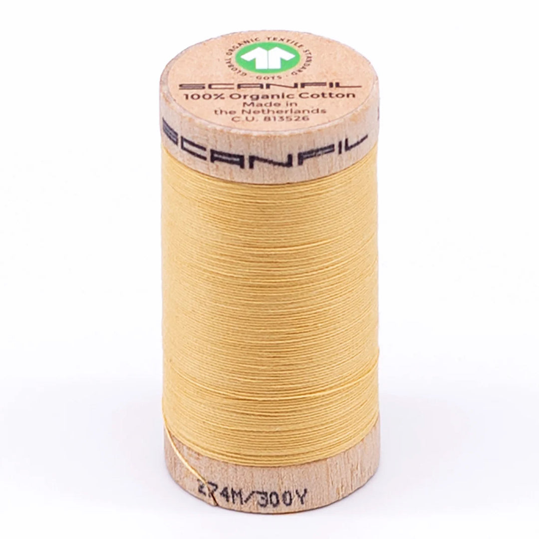 Scanfil organic cotton sewing thread – 30/2 wt, 275m spool