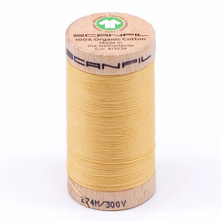 Scanfil organic cotton sewing thread – 30/2 wt, 275m spool