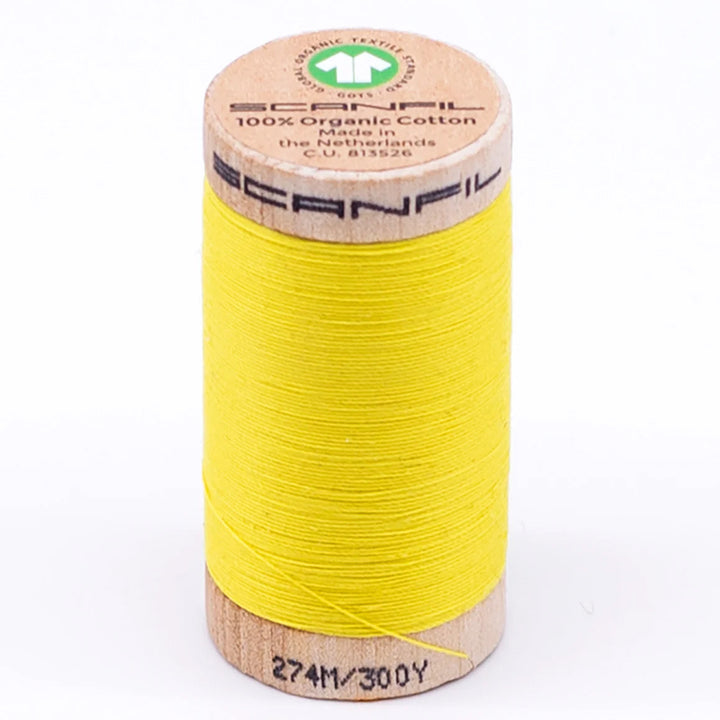 Scanfil organic cotton sewing thread – 30/2 wt, 275m spool