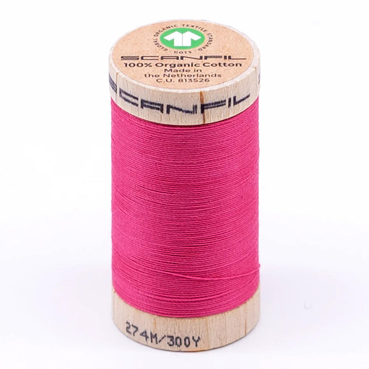 Scanfil organic cotton sewing thread – 30/2 wt, 275m spool