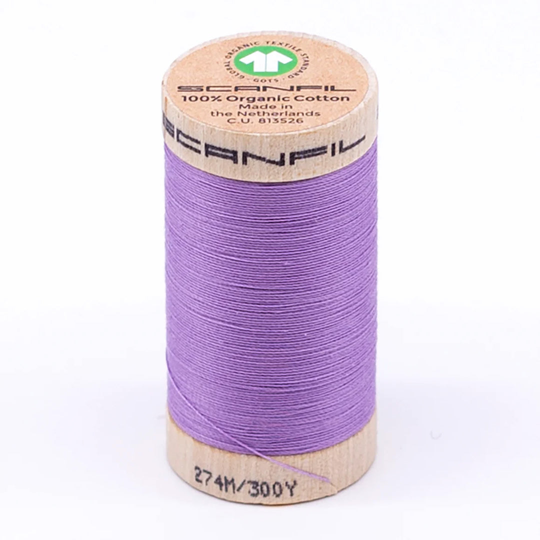 Scanfil organic cotton sewing thread – 30/2 wt, 275m spool