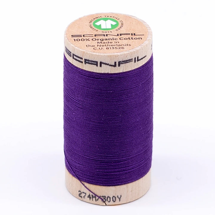 Scanfil organic cotton sewing thread – 30/2 wt, 275m spool