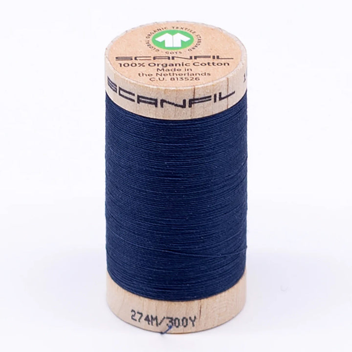 Scanfil organic cotton sewing thread – 30/2 wt, 275m spool