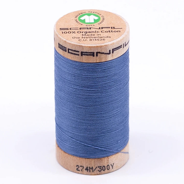Scanfil organic cotton sewing thread – 30/2 wt, 275m spool
