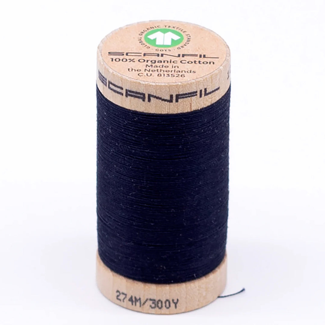 Scanfil organic cotton sewing thread – 30/2 wt, 275m spool
