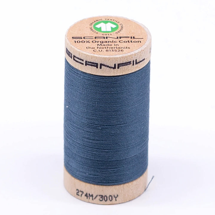 Scanfil organic cotton sewing thread – 30/2 wt, 275m spool