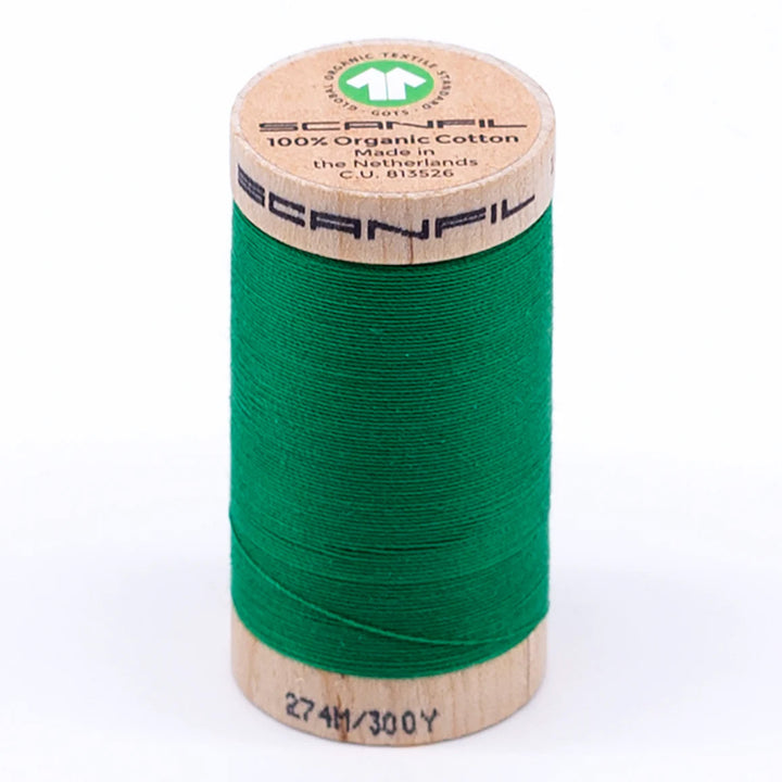 Scanfil organic cotton sewing thread – 30/2 wt, 275m spool