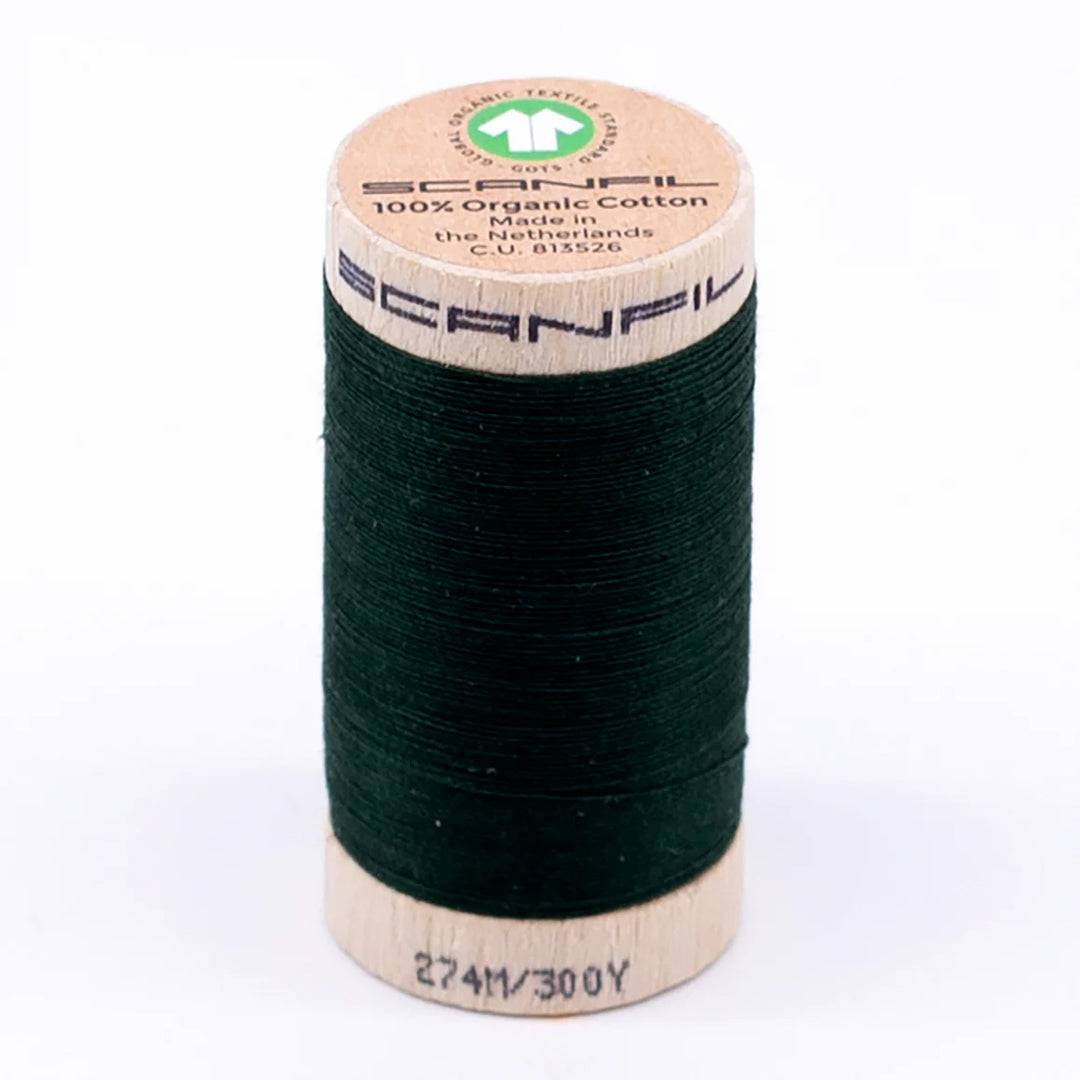 Scanfil organic cotton sewing thread – 30/2 wt, 275m spool