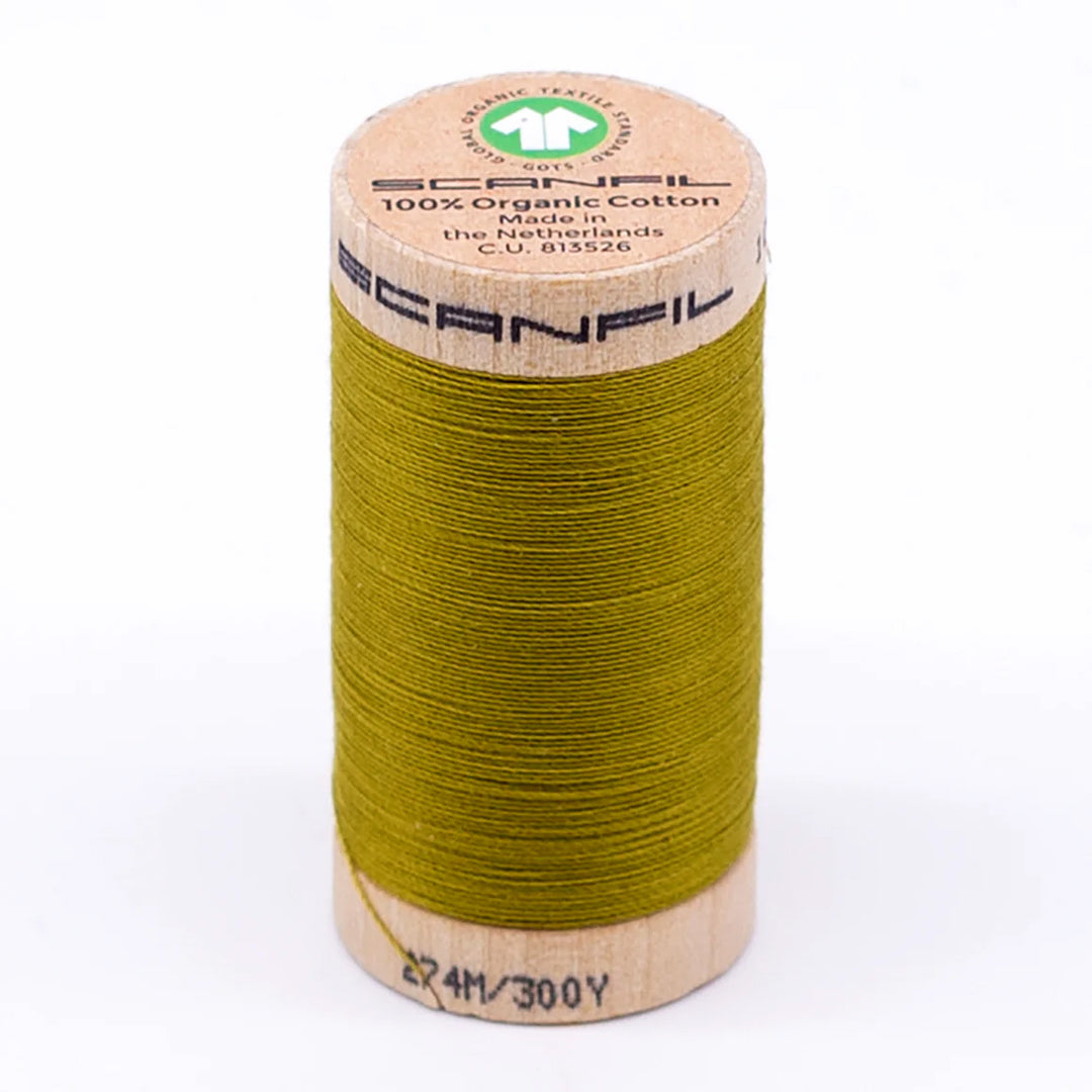 Scanfil organic cotton sewing thread – 30/2 wt, 275m spool