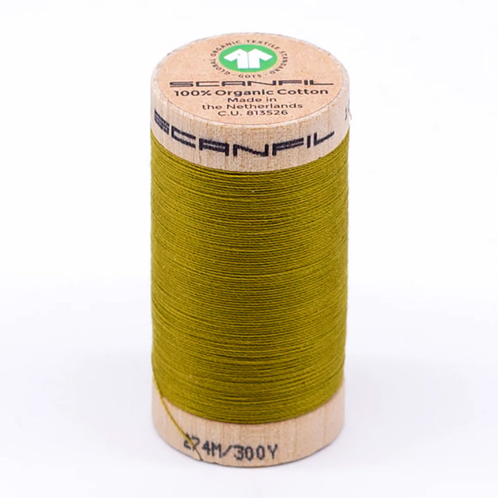 Scanfil organic cotton sewing thread – 30/2 wt, 275m spool
