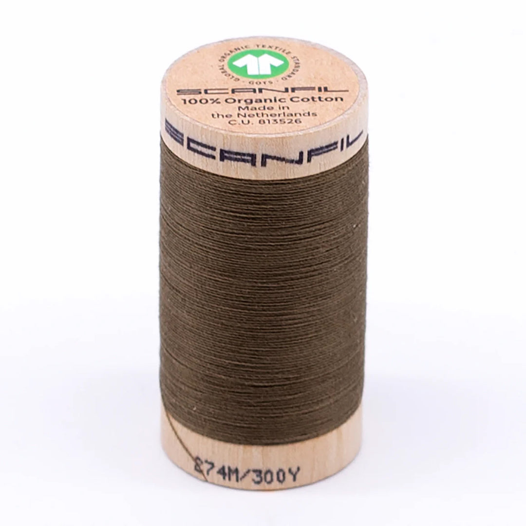 Scanfil organic cotton sewing thread – 30/2 wt, 275m spool