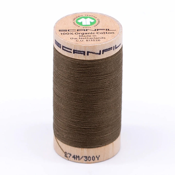 Scanfil organic cotton sewing thread – 30/2 wt, 275m spool