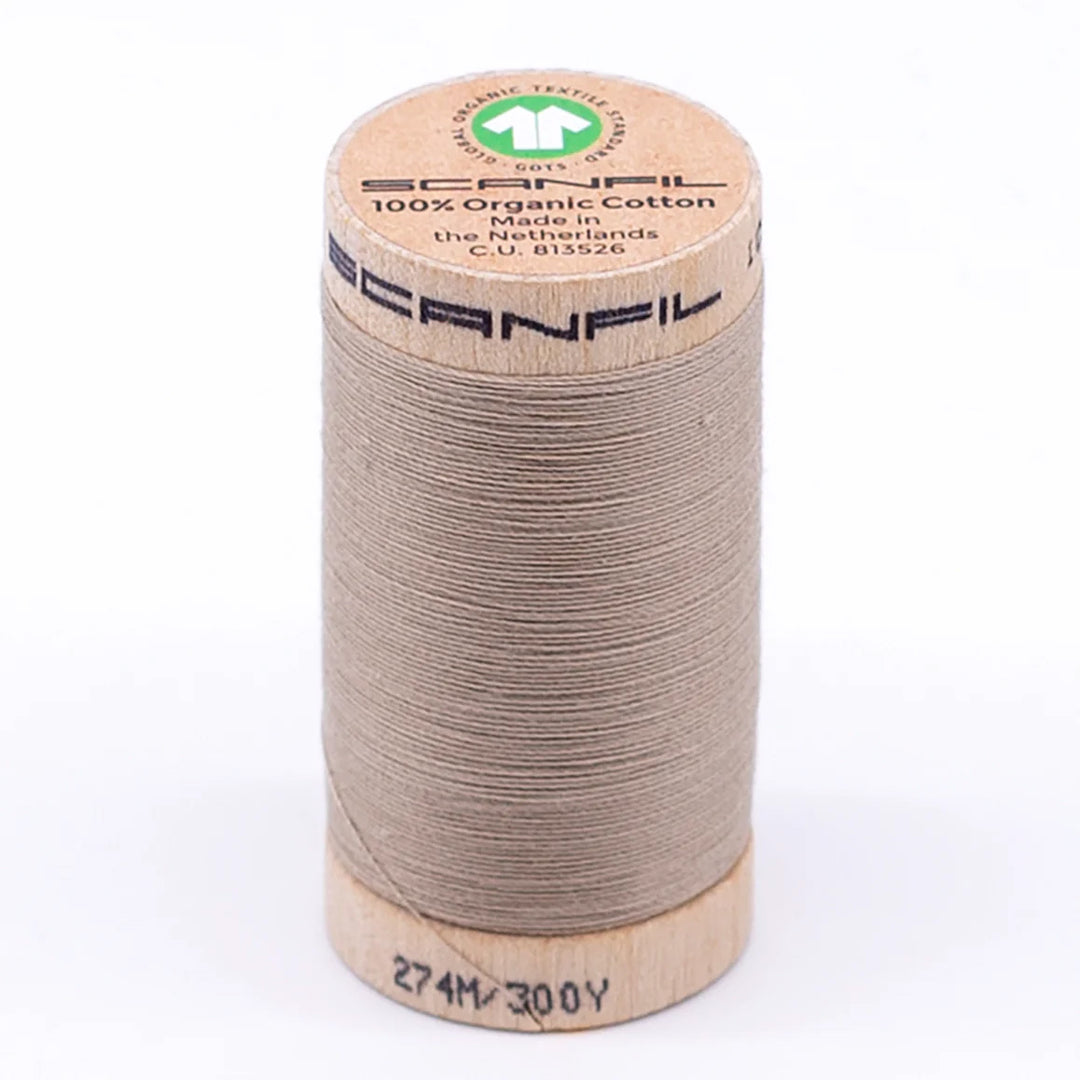 Scanfil organic cotton sewing thread – 30/2 wt, 275m spool