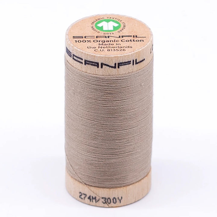 Scanfil organic cotton sewing thread – 30/2 wt, 275m spool