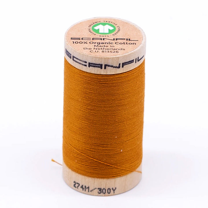 Scanfil organic cotton sewing thread – 30/2 wt, 275m spool