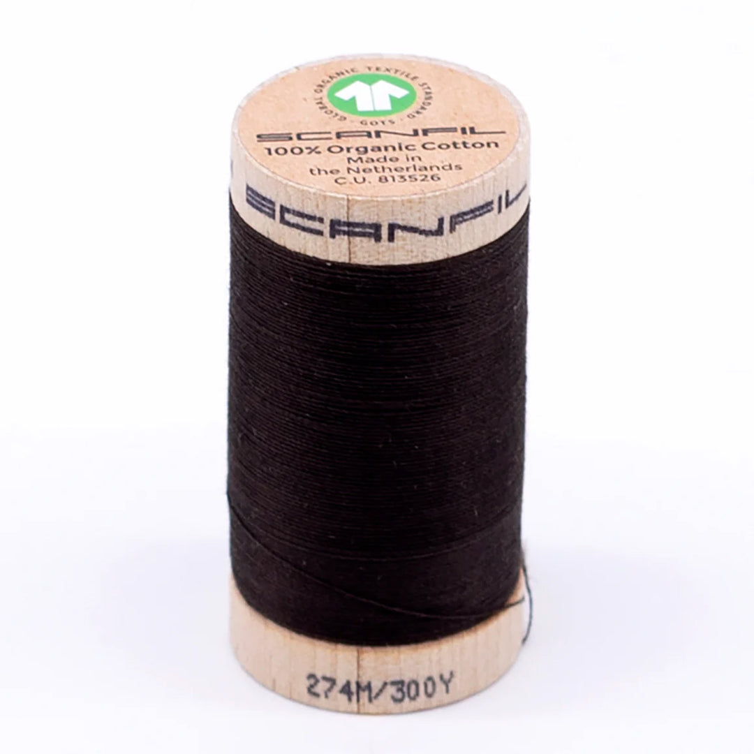 Scanfil organic cotton sewing thread – 30/2 wt, 275m spool