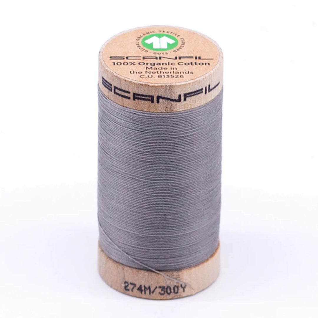 Scanfil organic cotton sewing thread – 30/2 wt, 275m spool