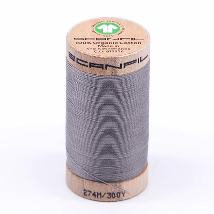 Scanfil organic cotton sewing thread – 30/2 wt, 275m spool