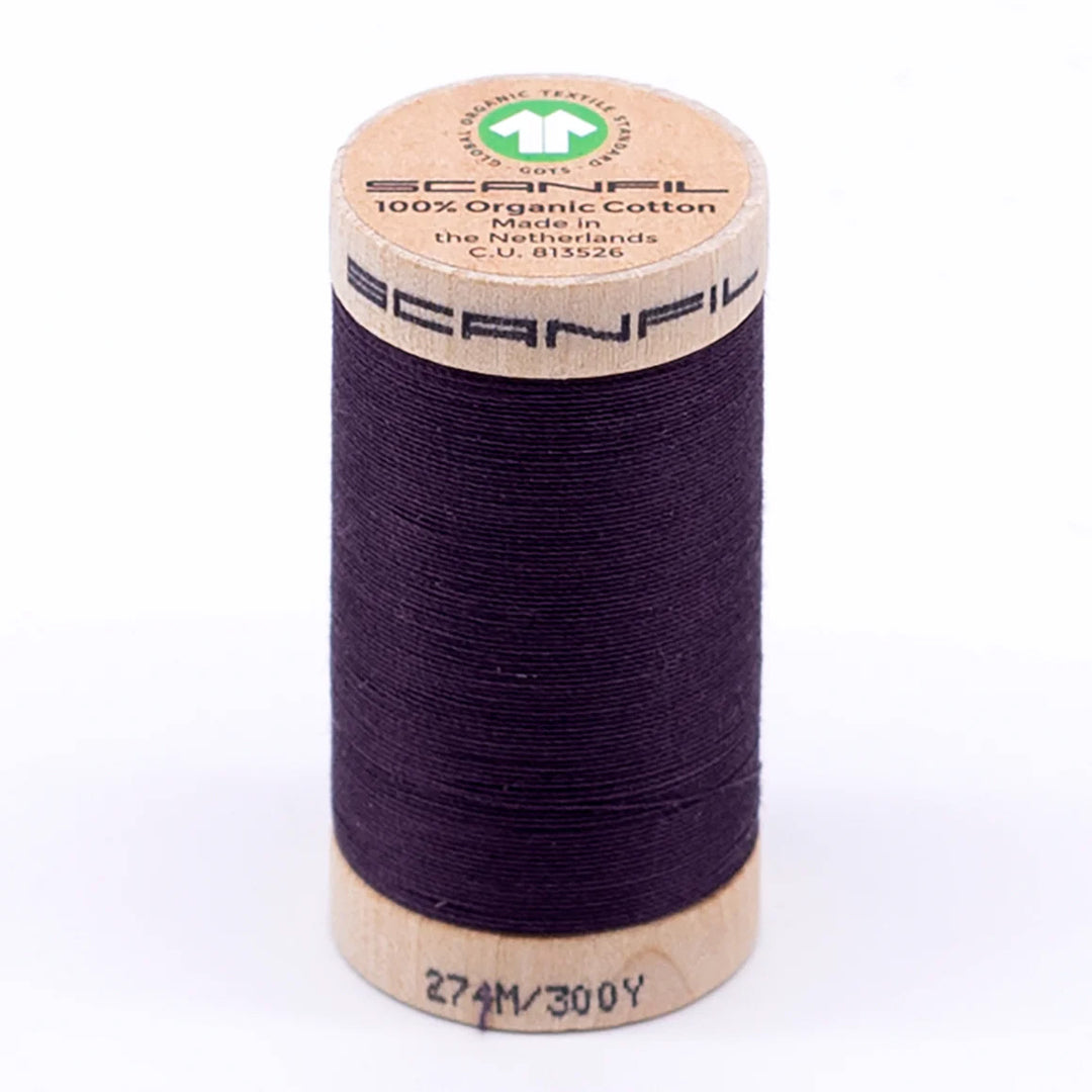 Scanfil organic cotton sewing thread – 30/2 wt, 275m spool