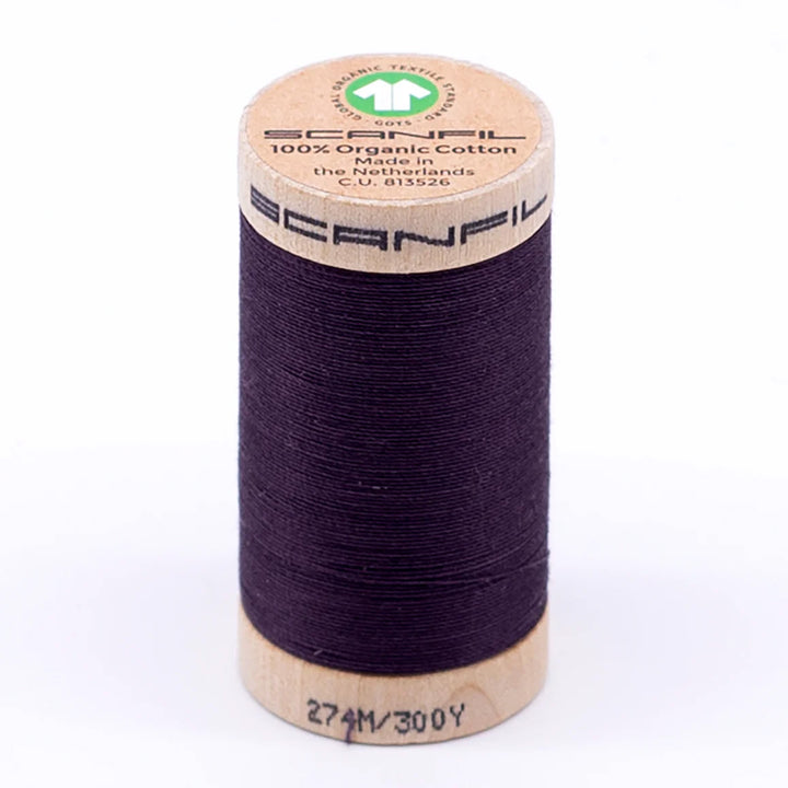 Scanfil organic cotton sewing thread – 30/2 wt, 275m spool