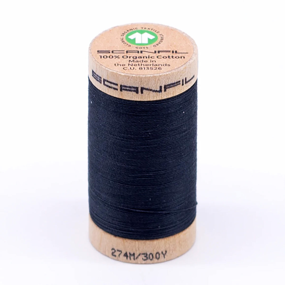 Scanfil organic cotton sewing thread – 30/2 wt, 275m spool