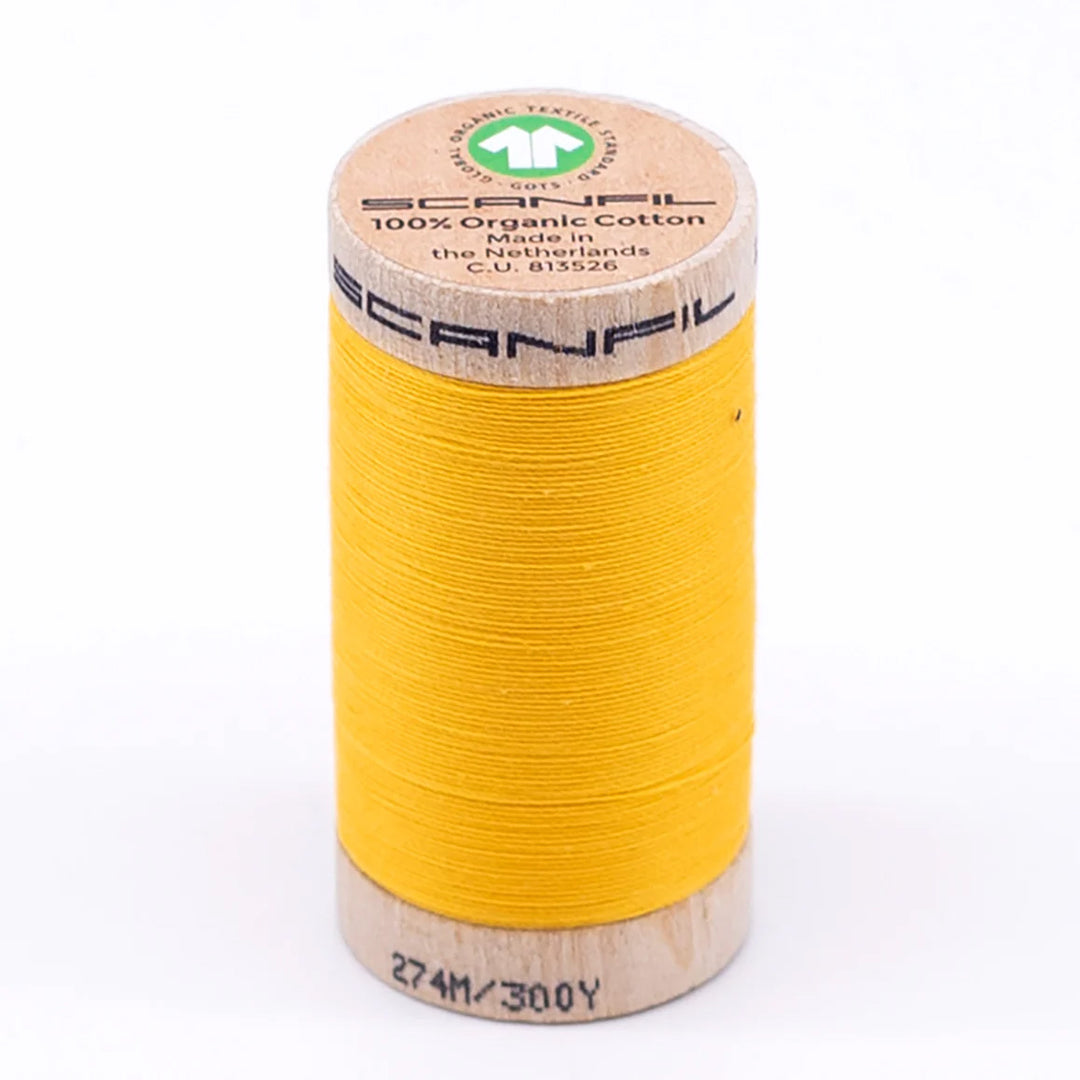Scanfil organic cotton sewing thread – 30/2 wt, 275m spool