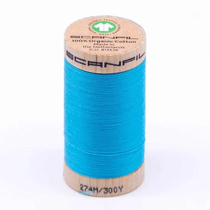 Scanfil organic cotton sewing thread – 30/2 wt, 275m spool