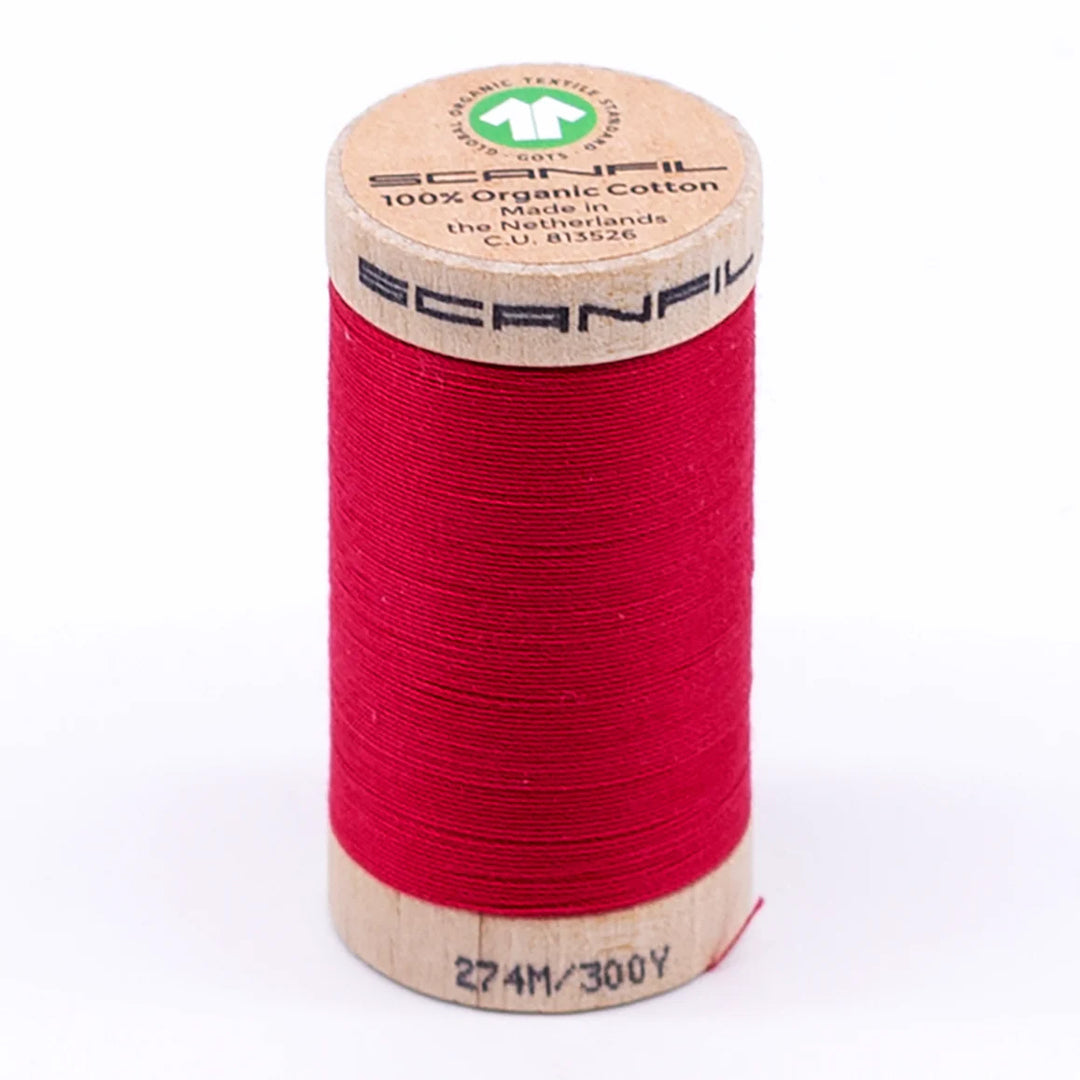 Scanfil organic cotton sewing thread – 30/2 wt, 275m spool