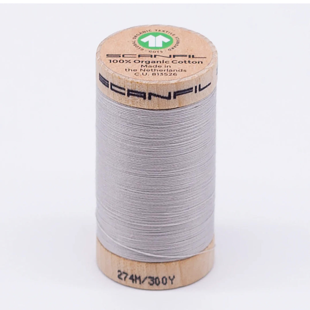 Scanfil organic cotton sewing thread – 30/2 wt, 275m spool