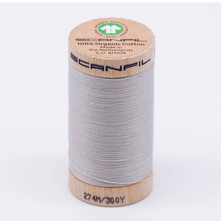 Scanfil organic cotton sewing thread – 30/2 wt, 275m spool
