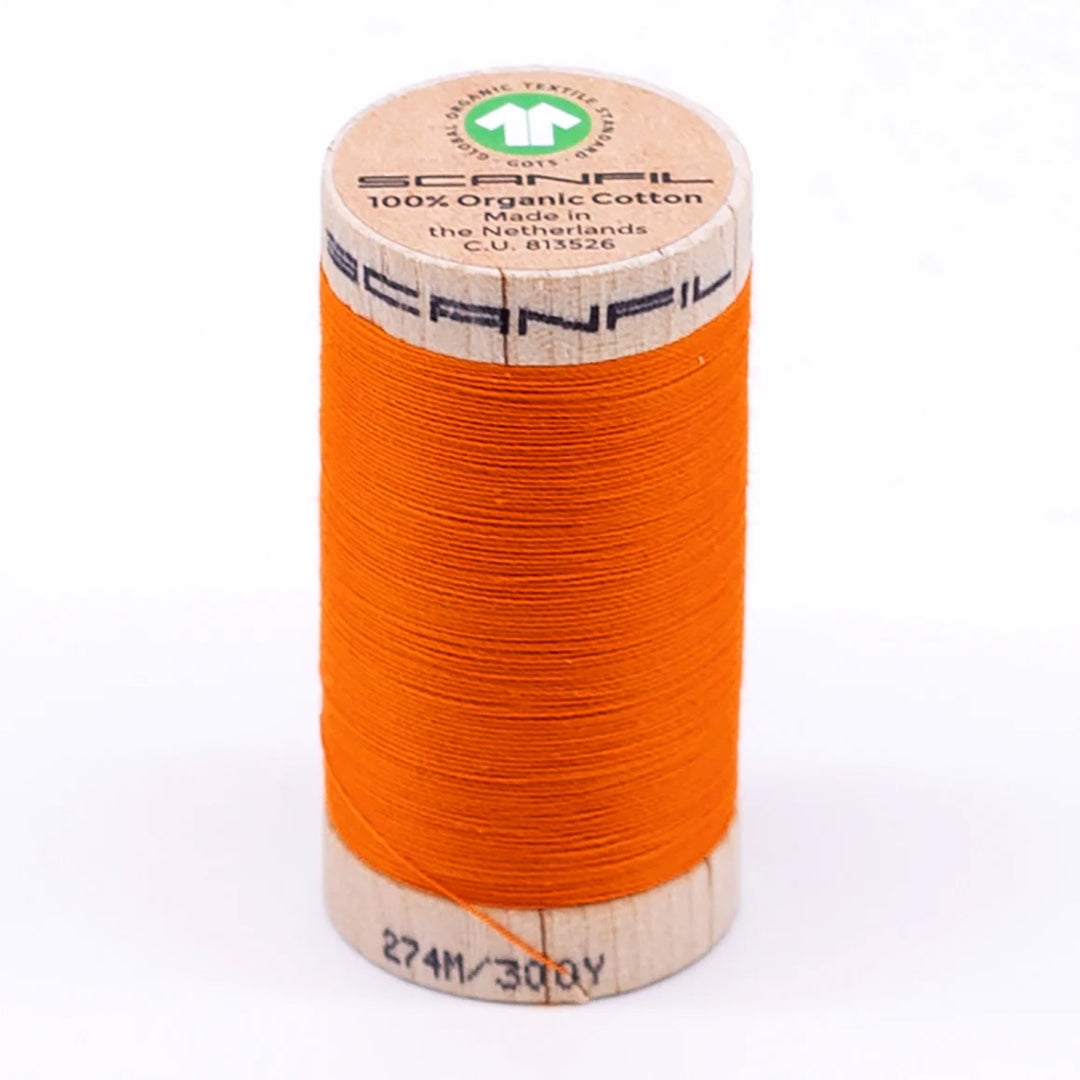 Scanfil organic cotton sewing thread – 30/2 wt, 275m spool