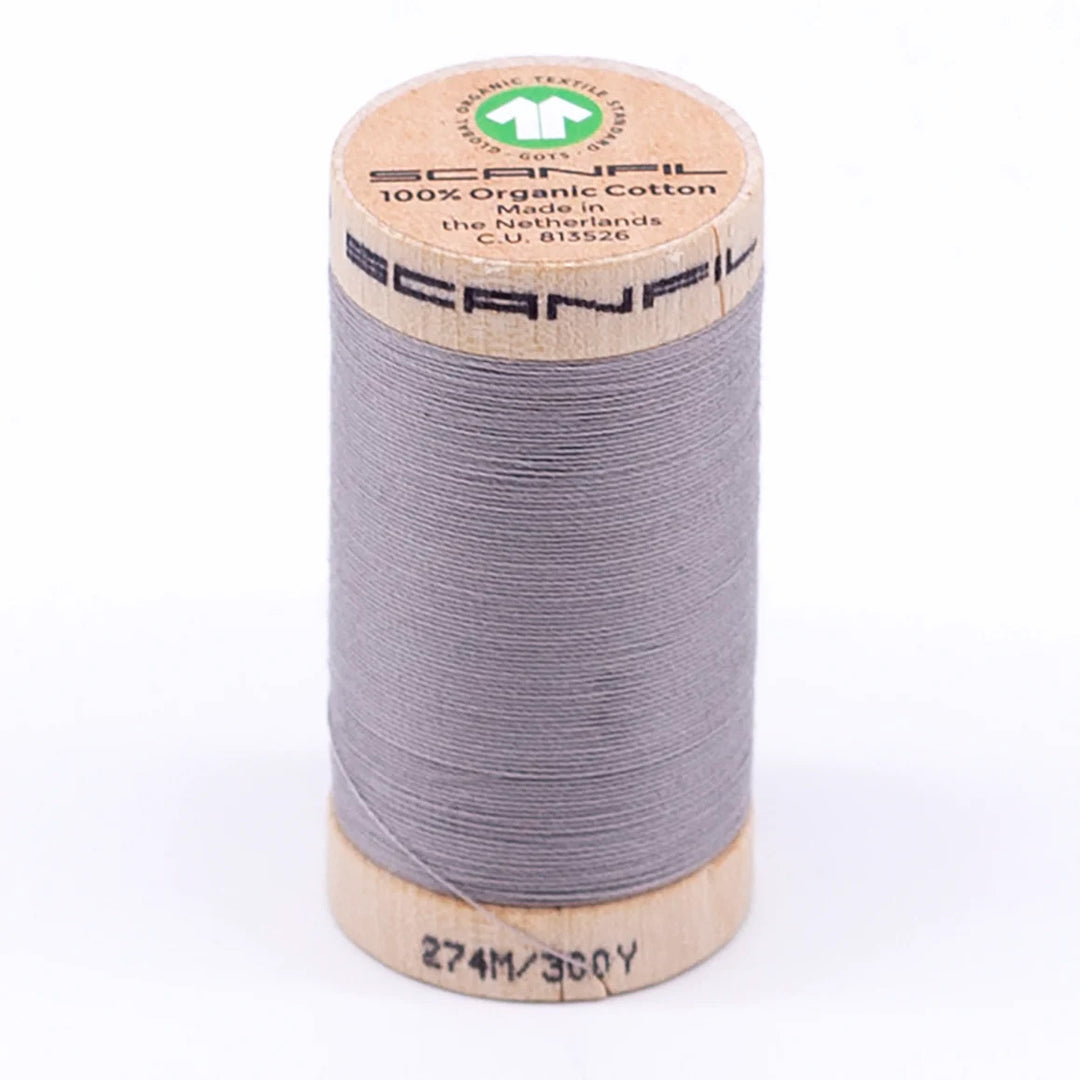 Scanfil organic cotton sewing thread – 30/2 wt, 275m spool