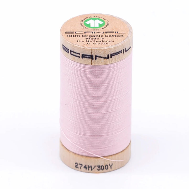 Scanfil organic cotton sewing thread – 30/2 wt, 275m spool
