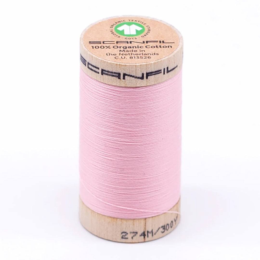 Scanfil organic cotton sewing thread – 30/2 wt, 275m spool
