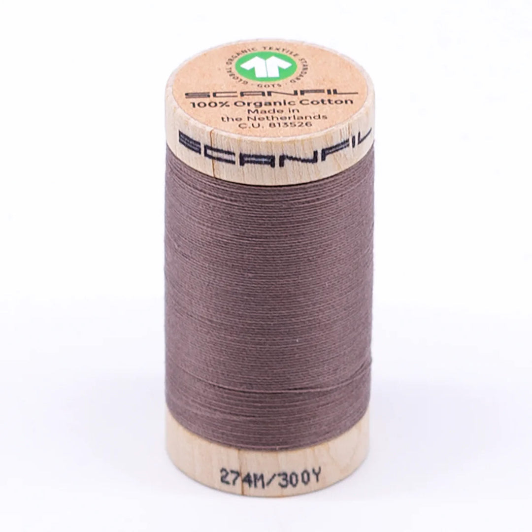 Scanfil organic cotton sewing thread – 30/2 wt, 275m spool