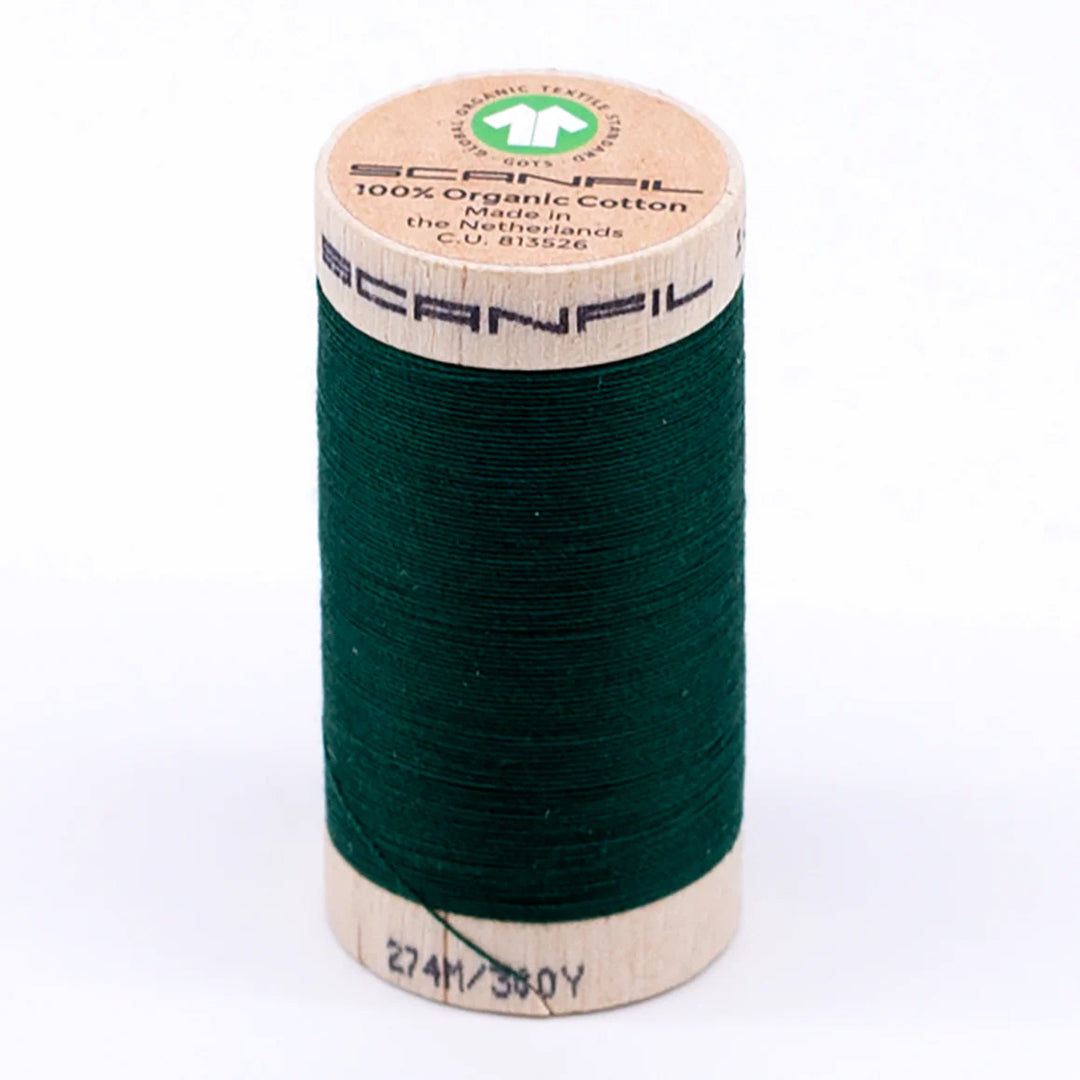 Scanfil organic cotton sewing thread – 30/2 wt, 275m spool