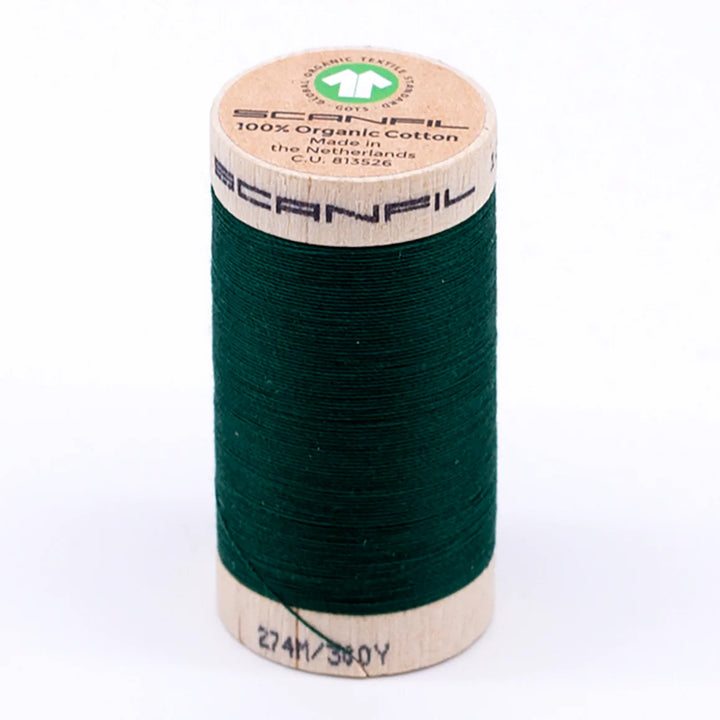 Scanfil organic cotton sewing thread – 30/2 wt, 275m spool
