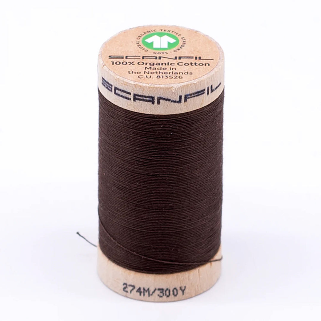 Scanfil organic cotton sewing thread – 30/2 wt, 275m spool