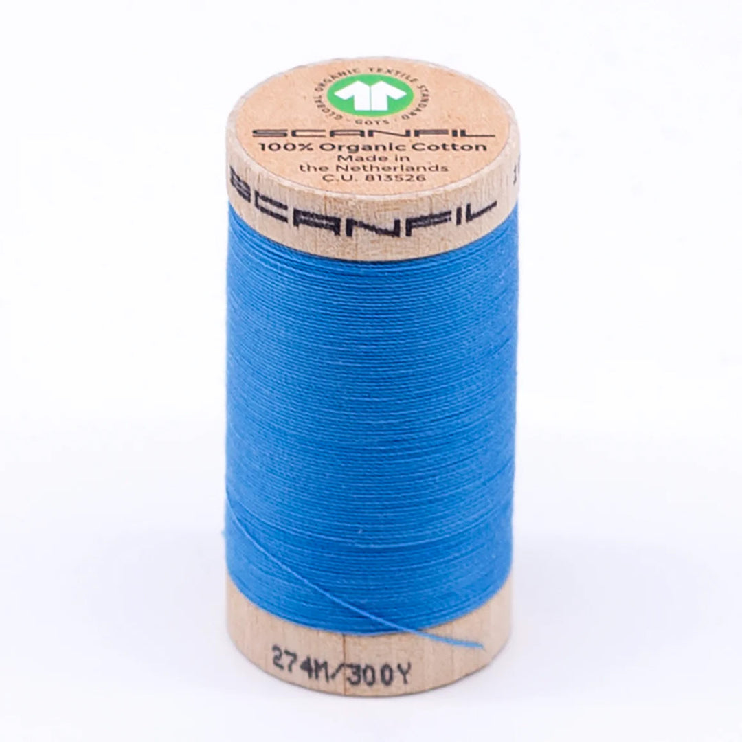 Scanfil organic cotton sewing thread – 30/2 wt, 275m spool