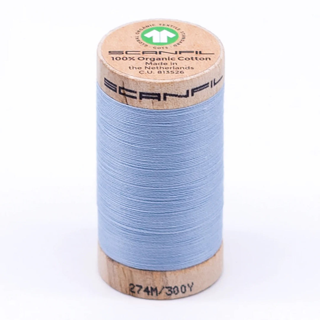 Scanfil organic cotton sewing thread – 30/2 wt, 275m spool