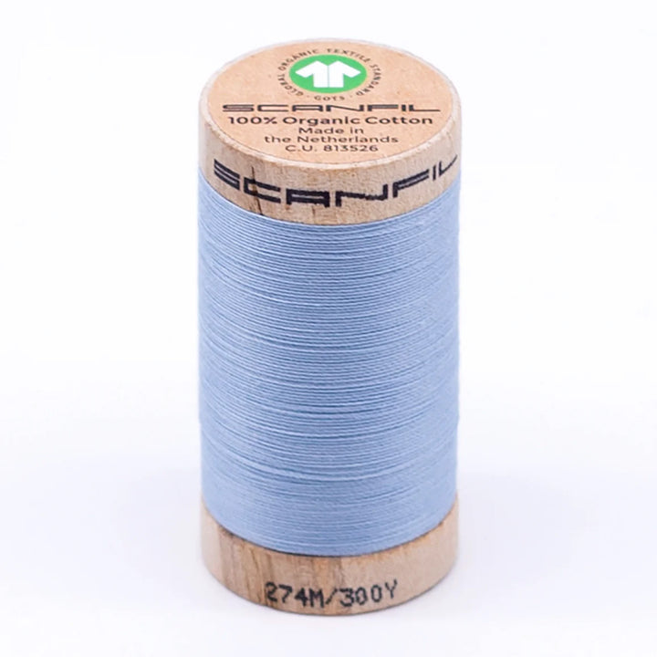 Scanfil organic cotton sewing thread – 30/2 wt, 275m spool
