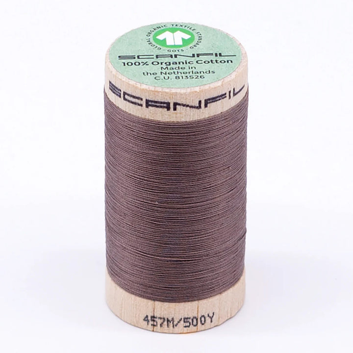Scanfil organic cotton sewing thread – 50/2 wt, 457m spool